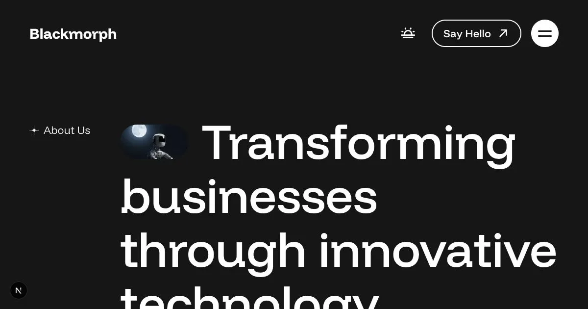About Us | Blackmorph Technologies