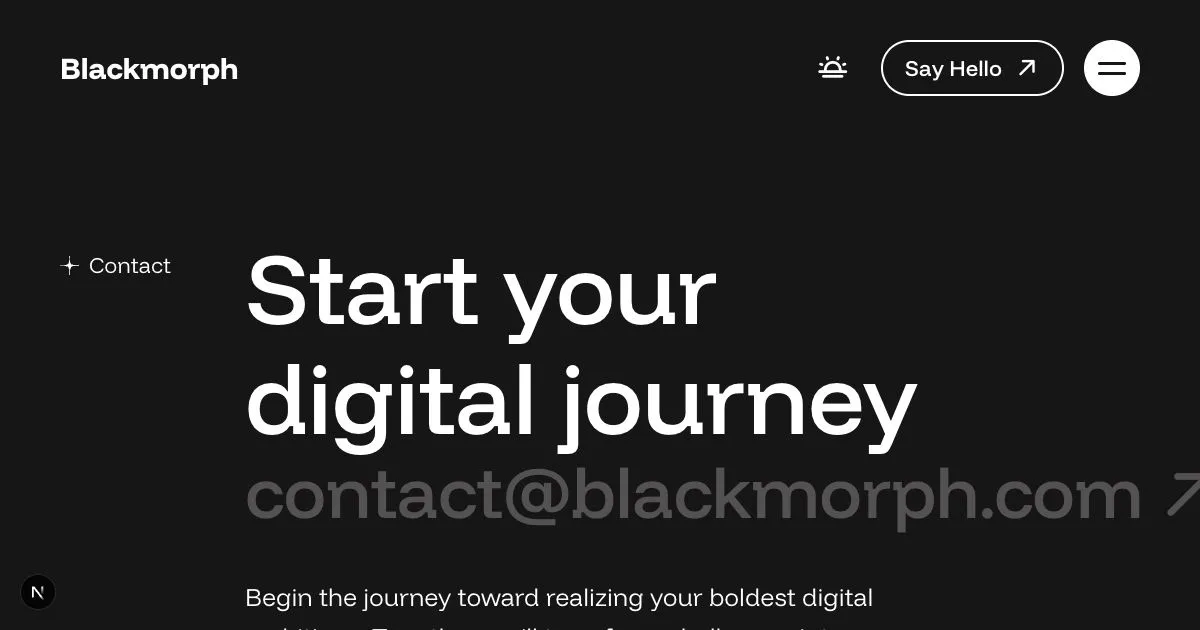 Contact Us | Blackmorph Technology